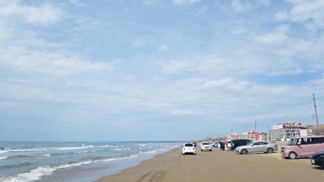 千里浜ドライブウェイの人気店かどや